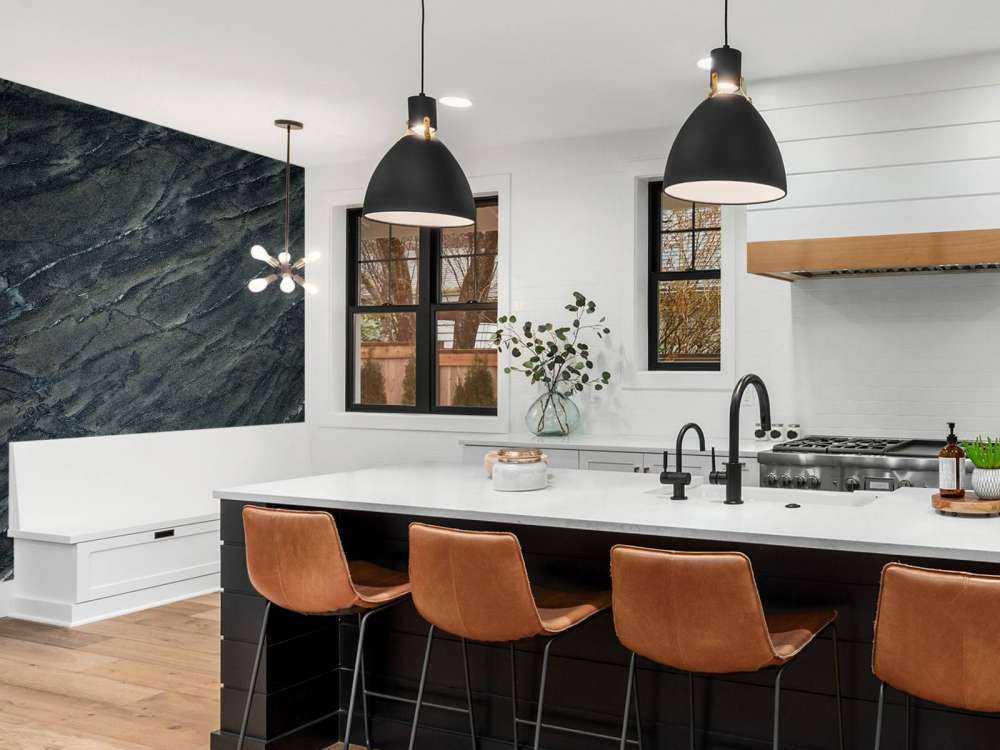 Marble with green tint