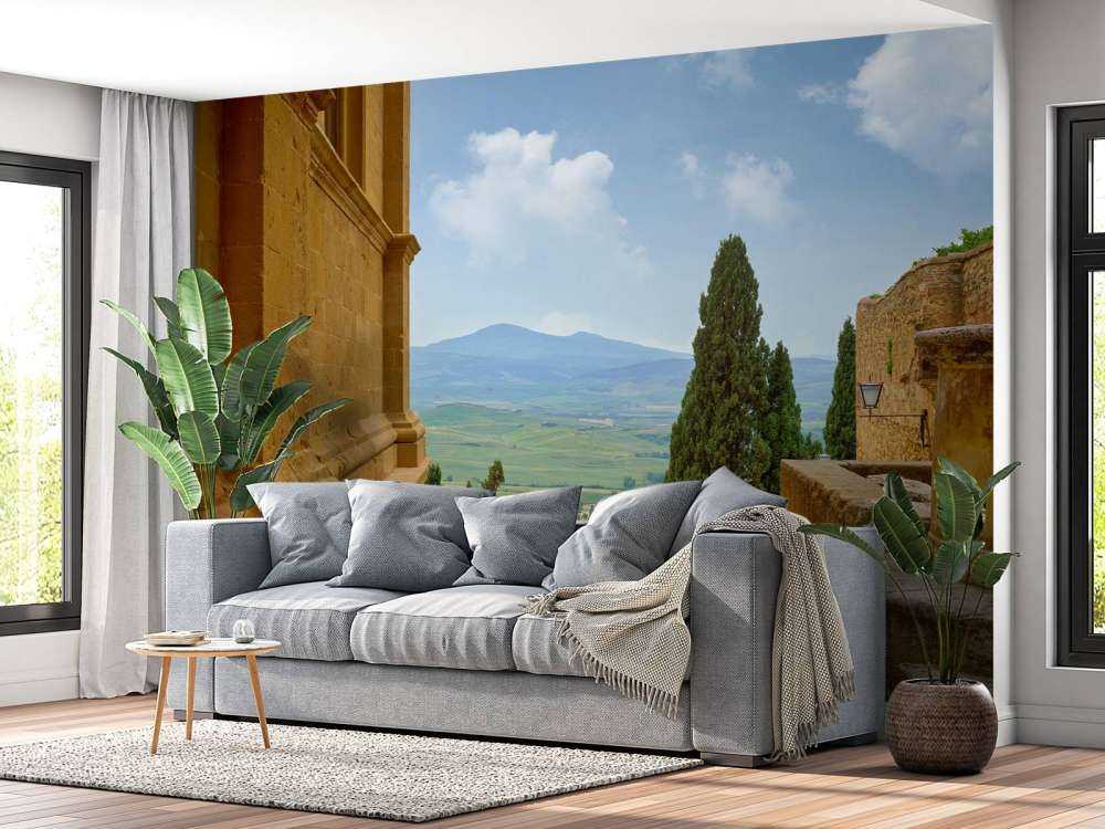 Stairs from Italian village