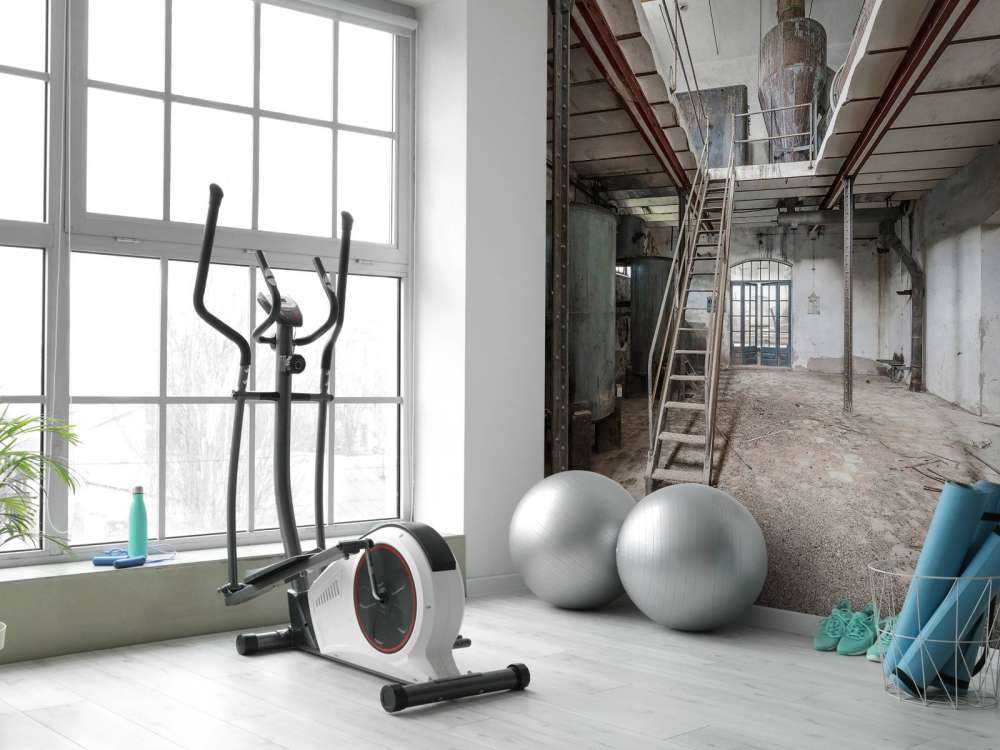 Abandoned old factory