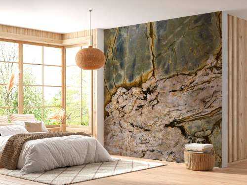Cracked marble