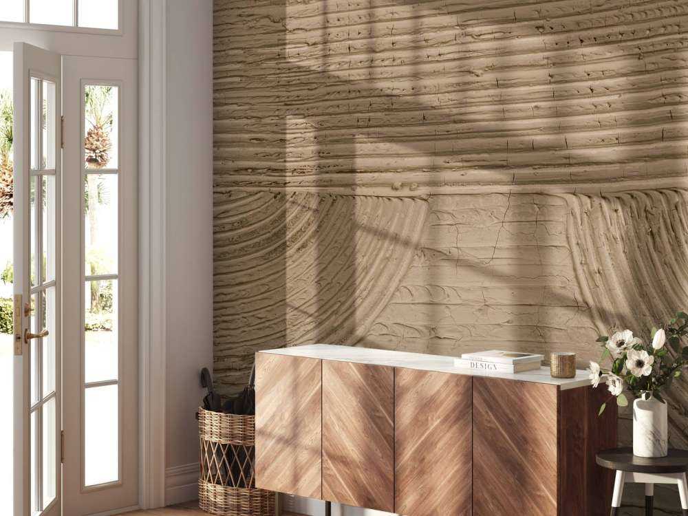 Lines and structures in gold brown