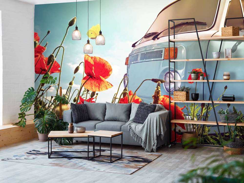 Vintage Volkswagen van