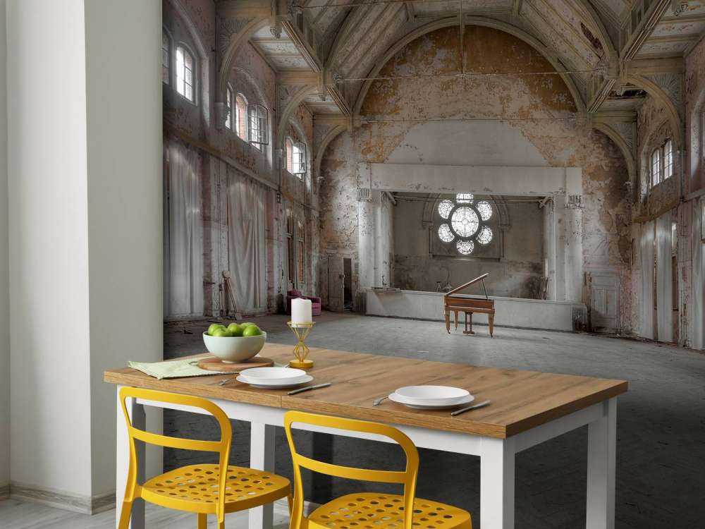 Room in old sanatorium