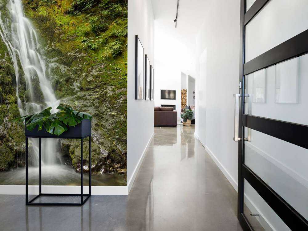 Waterfall with beautiful greenery