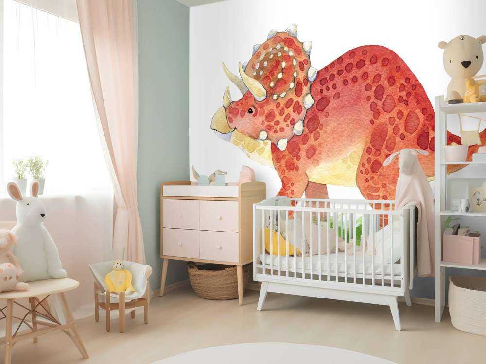 Cute Triceratops dinosaur