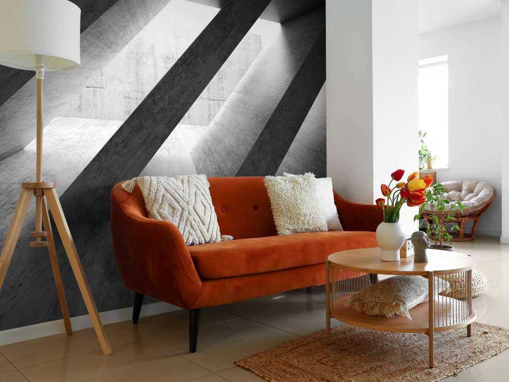 Concrete pillars in 3D