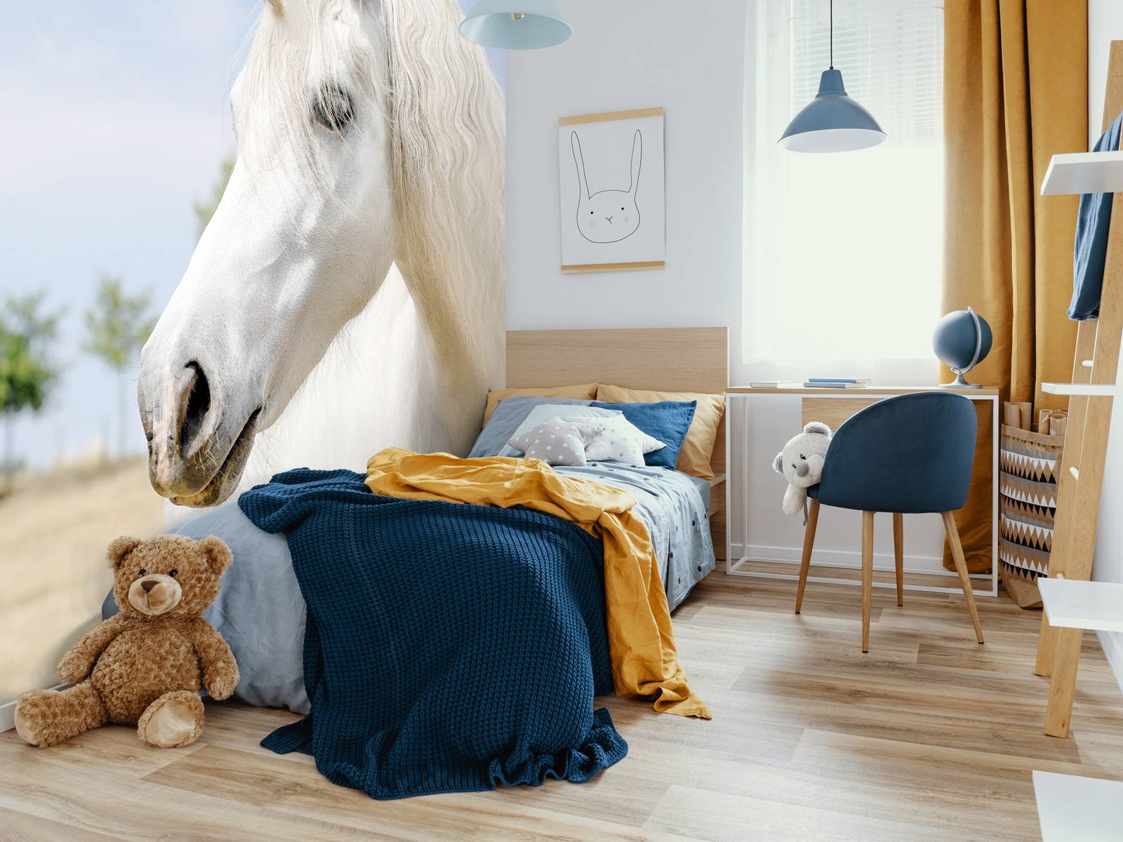 White unicorn