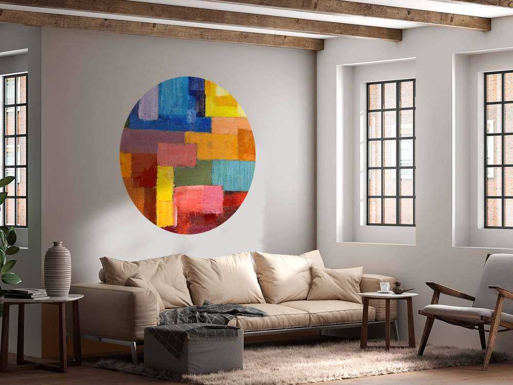 Colourful surface distribution