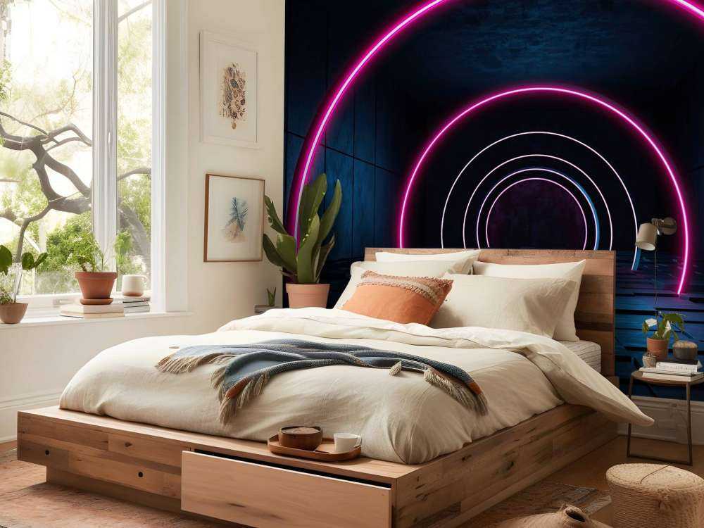 Modern futuristic hallway