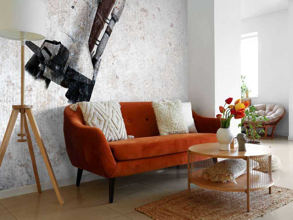 Spaceshuttle on concrete