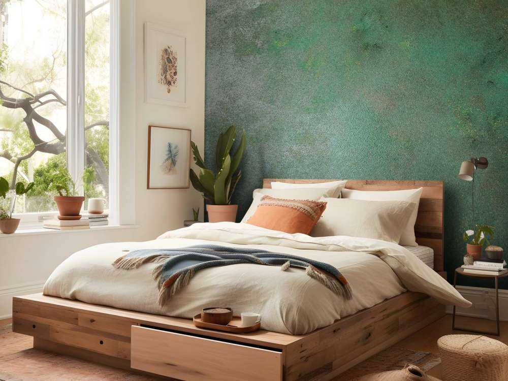 Steel with a green tone