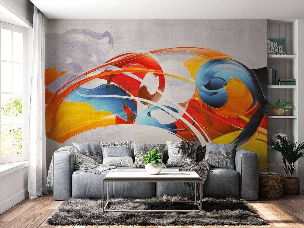 Graffiti on concrete