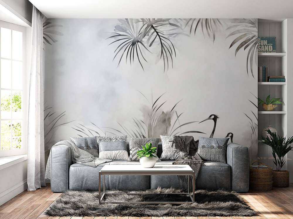 Cranes in Field Grey