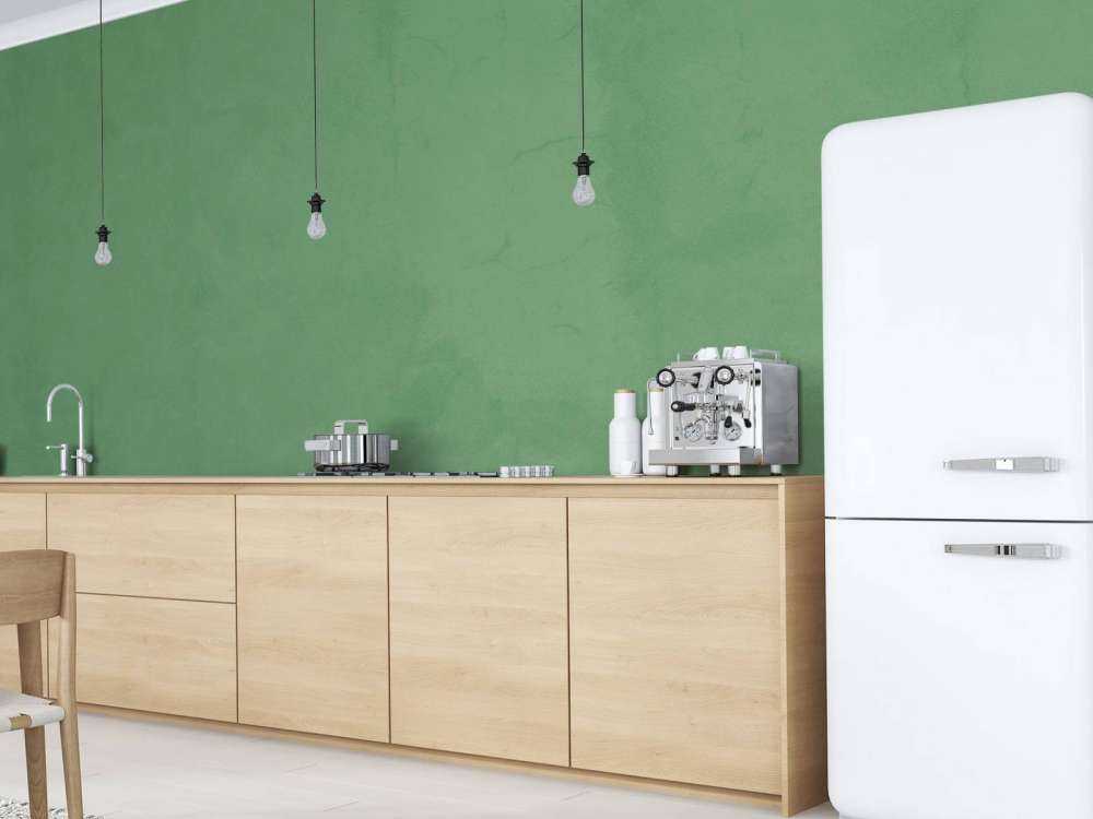 Camouflage green concrete