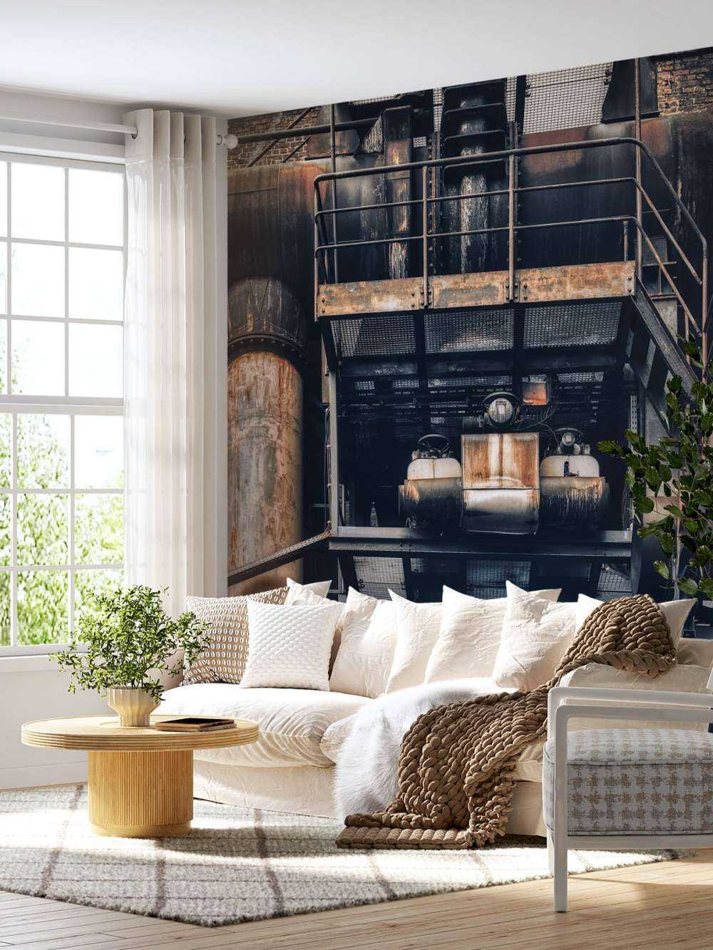 Pipes at old factory