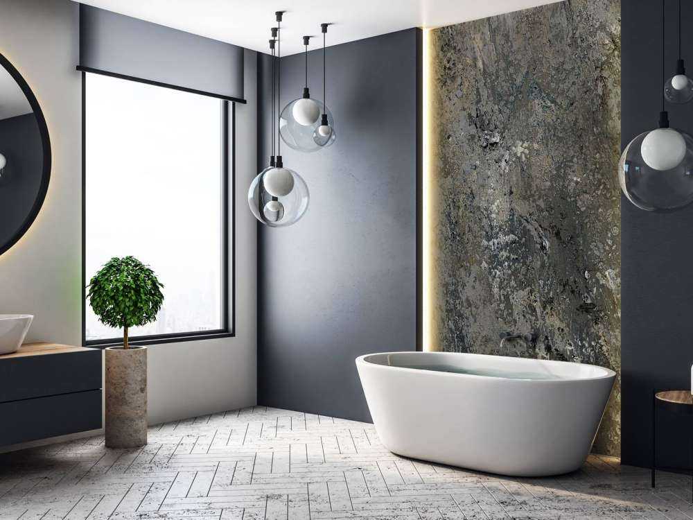 Painted shades of grey