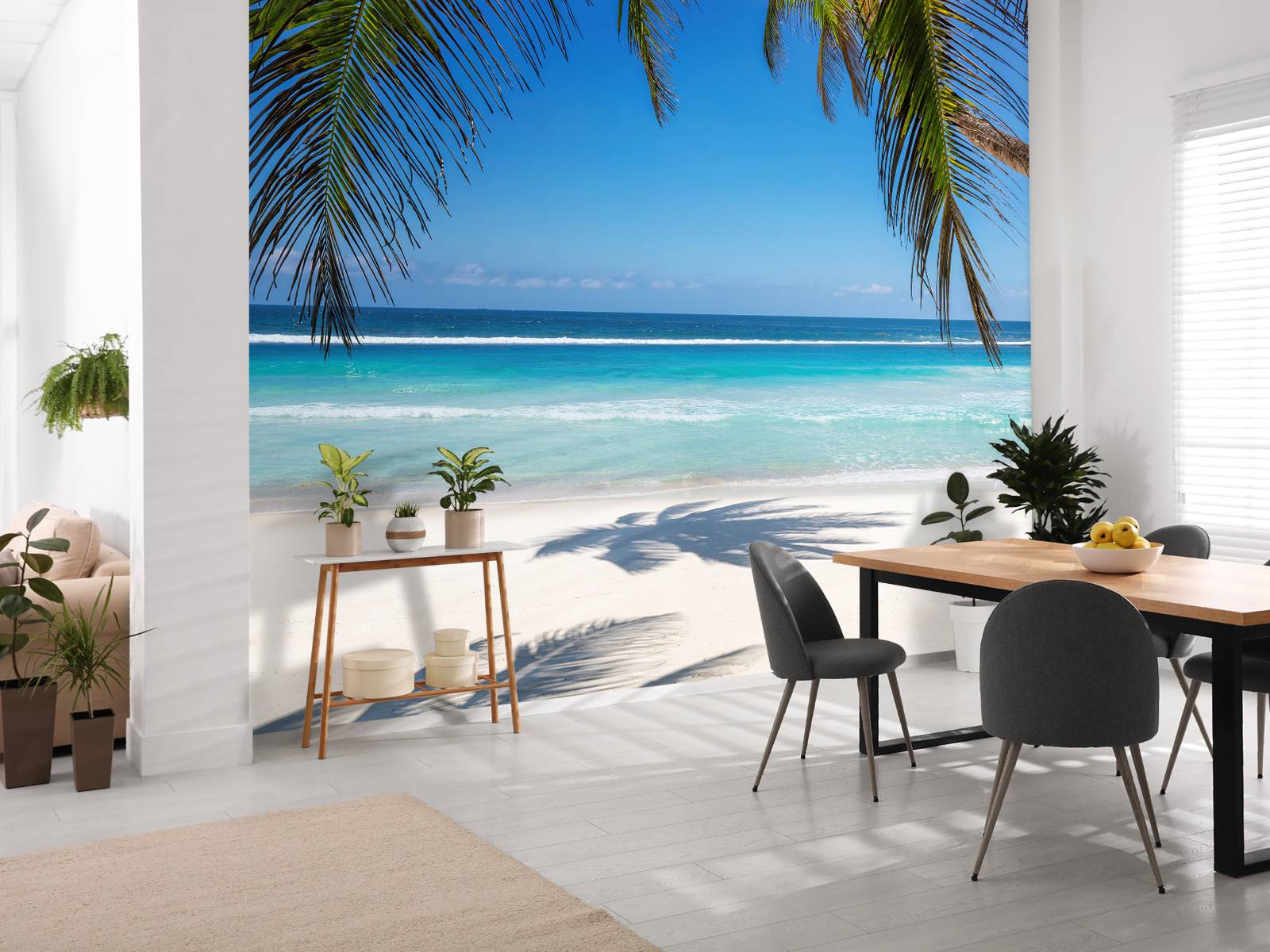Beach under the sea