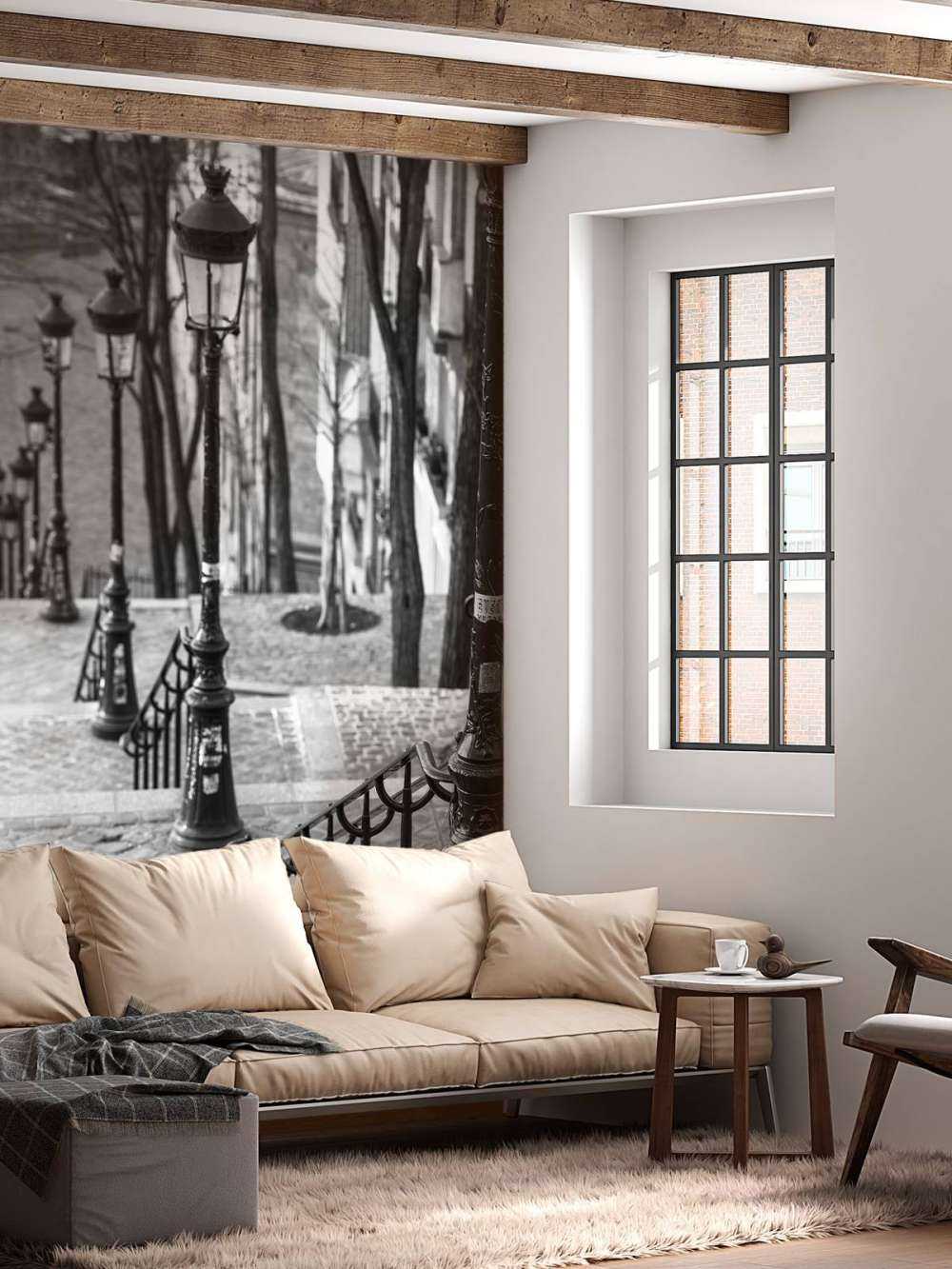 The famous stairs in Montmartre