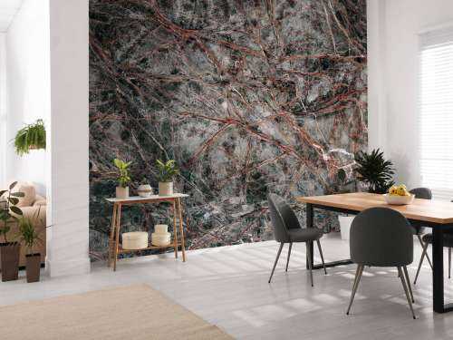 Grey marble with fine structure