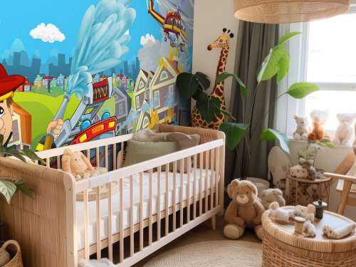 Children's room fire brigade