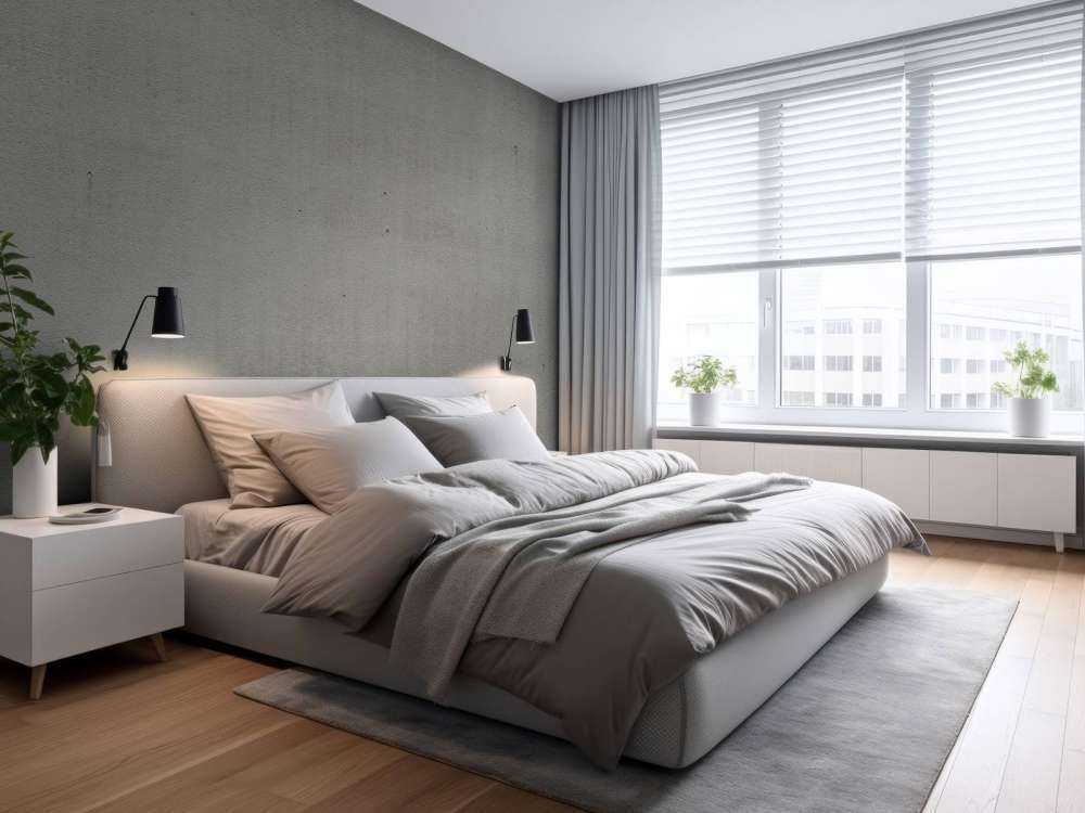 Grey concrete 