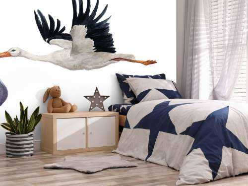 Flying Stork