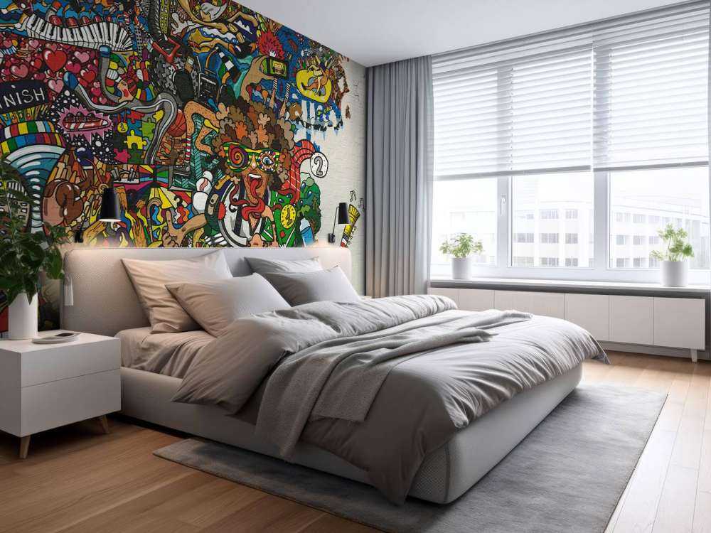 Chaotic graffiti