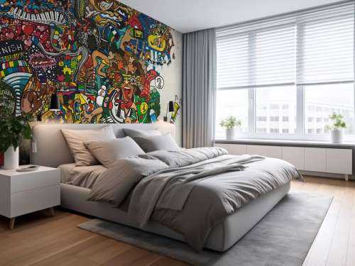 Chaotic graffiti