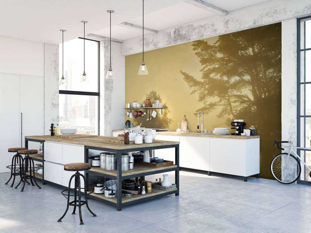 Zonsopkomst in de mist