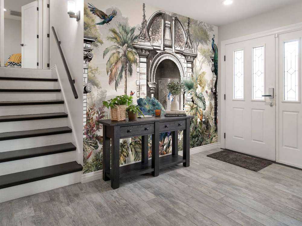 Peacocks in the Garden of Paradise