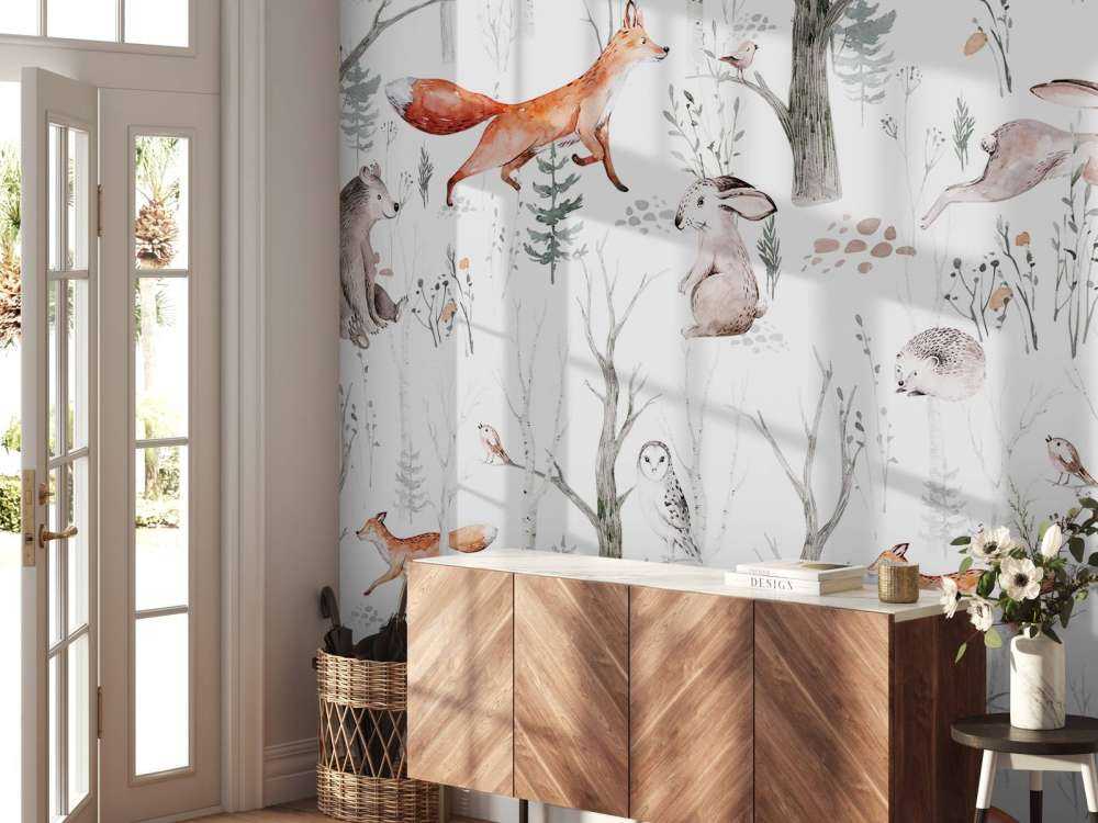 Forest Whispers Watercolor