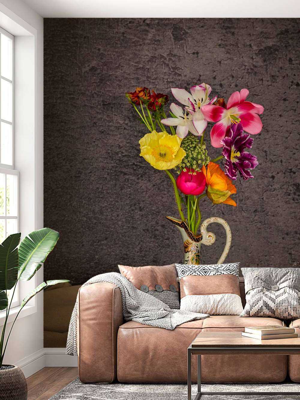 Flowers in classic vase