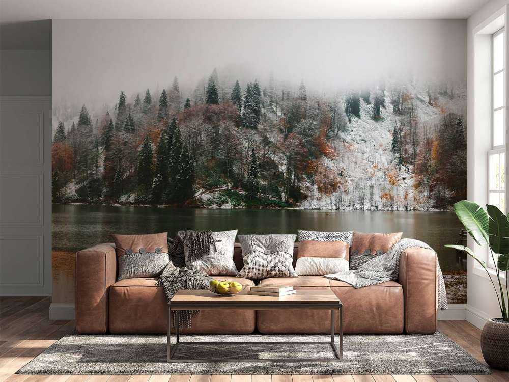 Soft autumn landscape