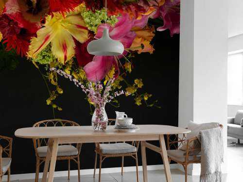 Coloured flowers