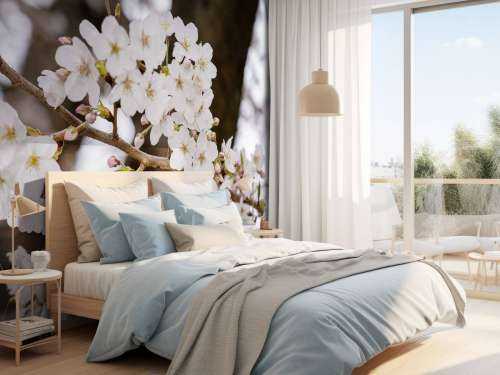White blossoms