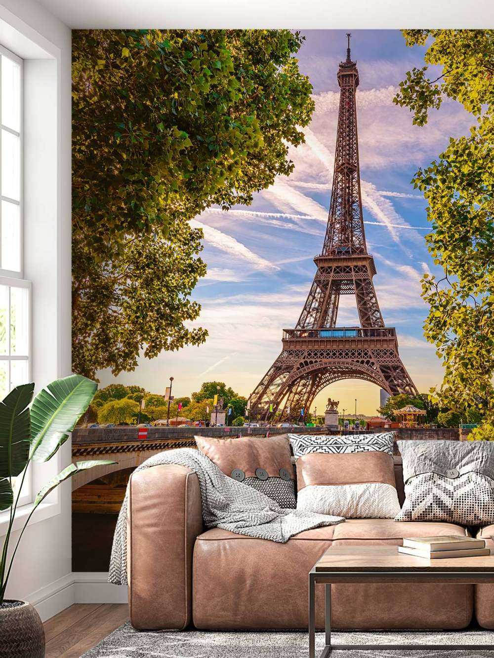 Eiffel Tower and the Seine