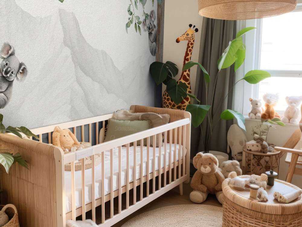 Koala landscape in color