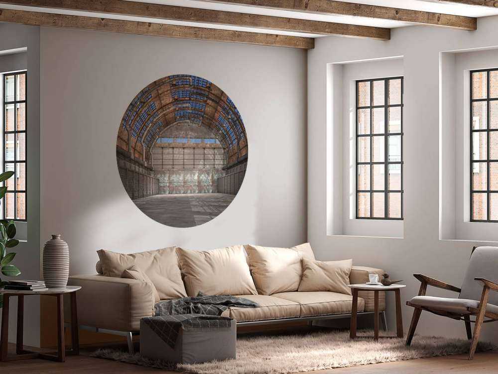 Vintage factory hall