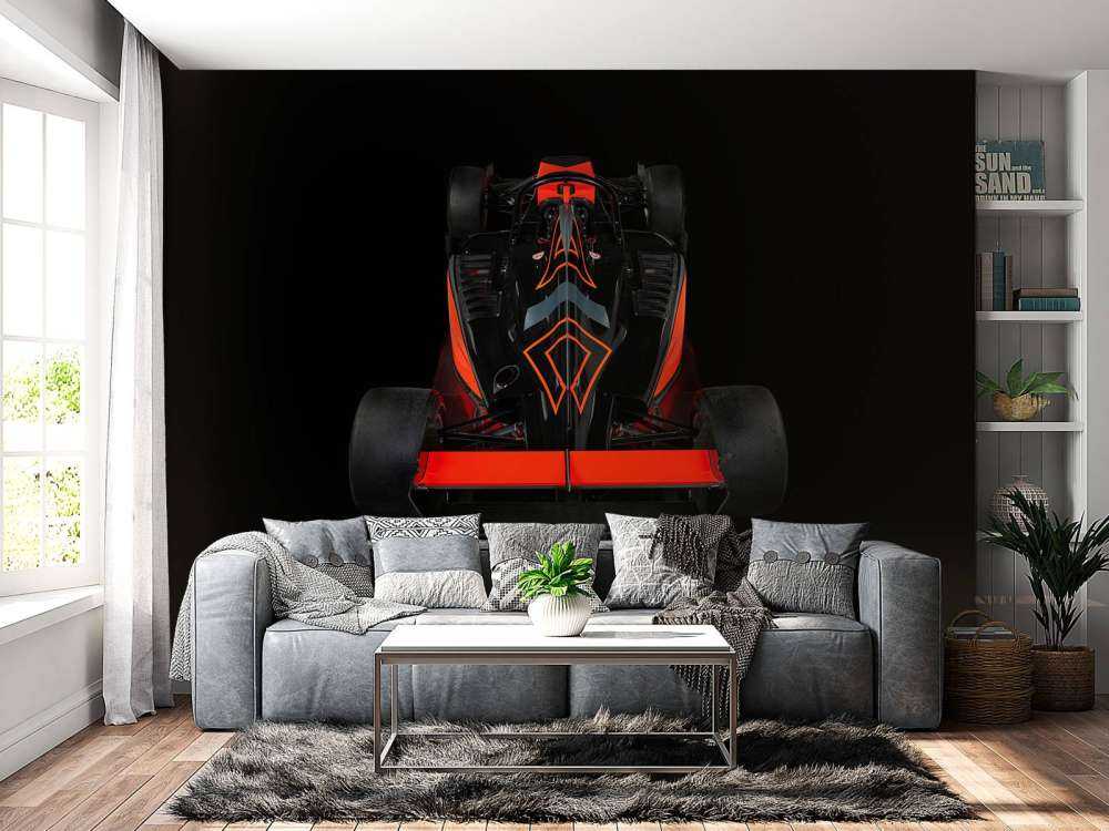 Formula 3 - Rear view - dark