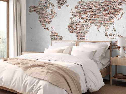 World map stones