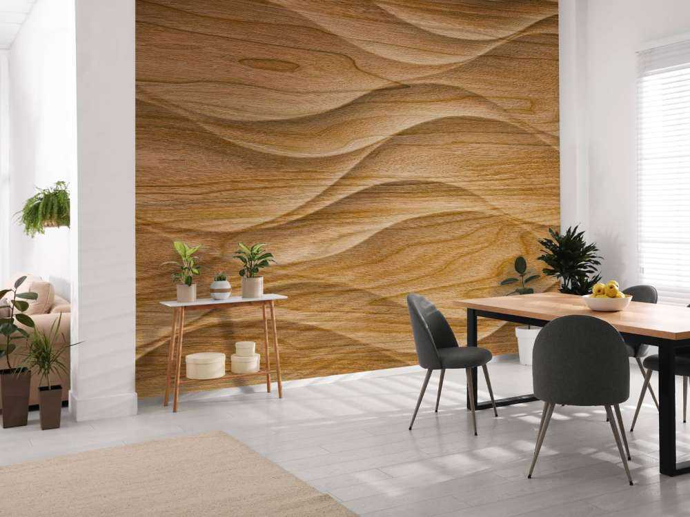Wavy wood