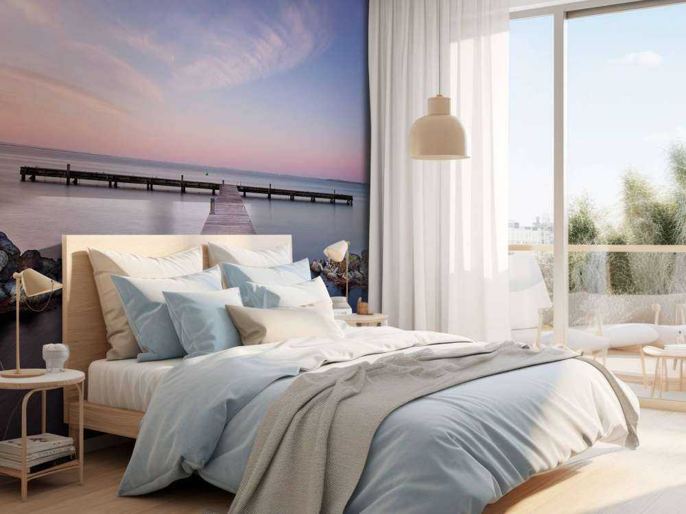 Nice scaffolding at sunrise