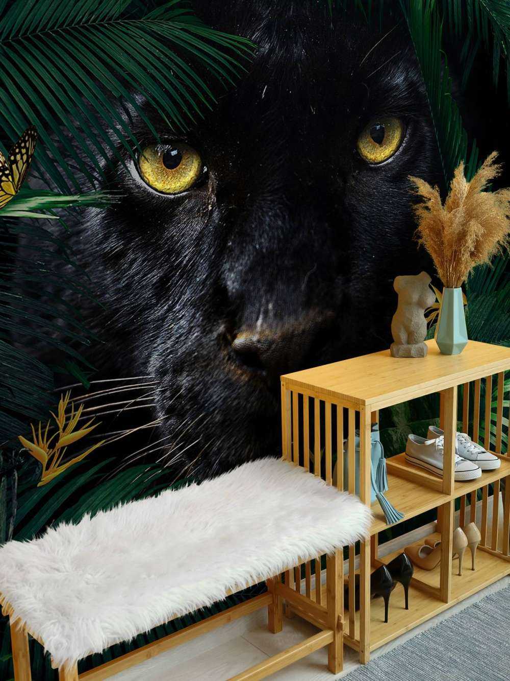 Jungle Panther Portrait