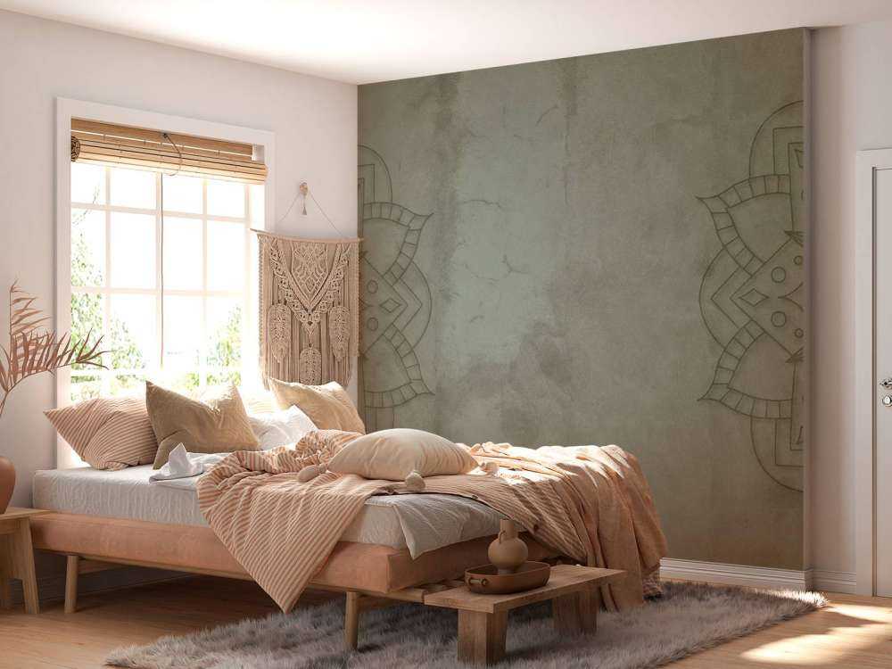 Green Weathered Mandala