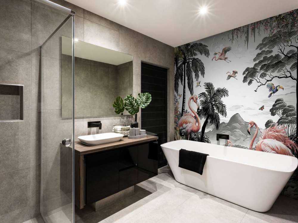 Exotic Bird Splendor Jungle