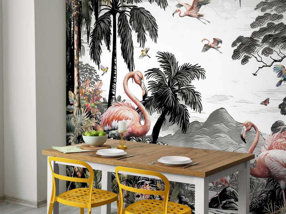 Exotic Bird Splendor Jungle