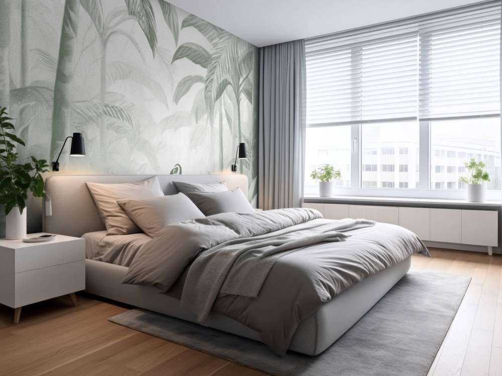 Hidden Jungle with Ibis, green