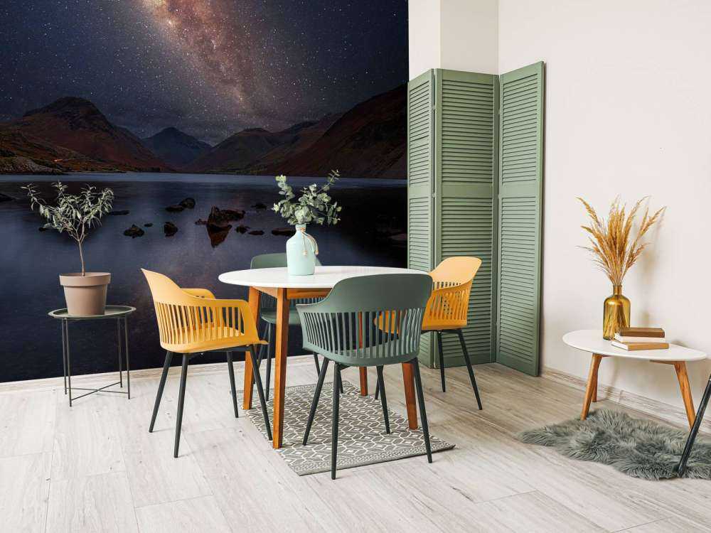 Milky Way across Wastwater, Lake District