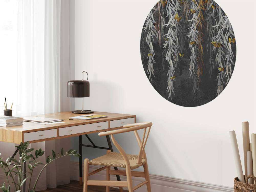 Branches with butterflies