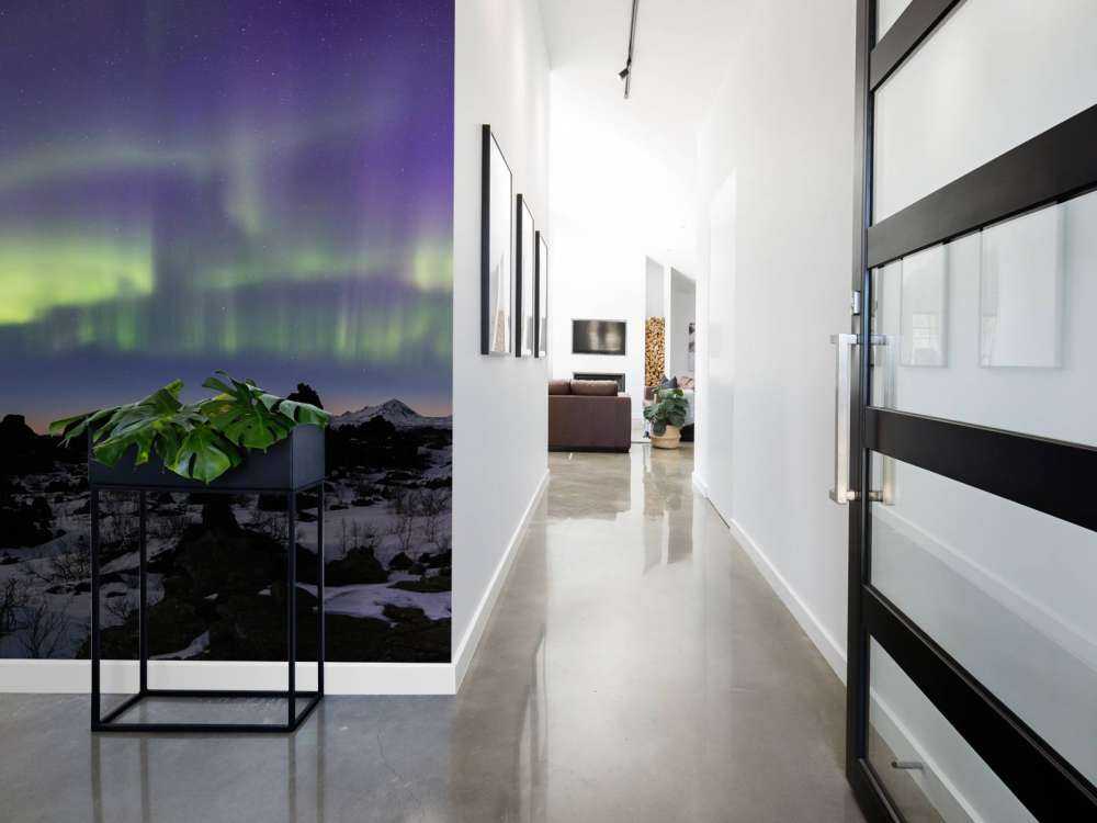 The beautiful northern lights